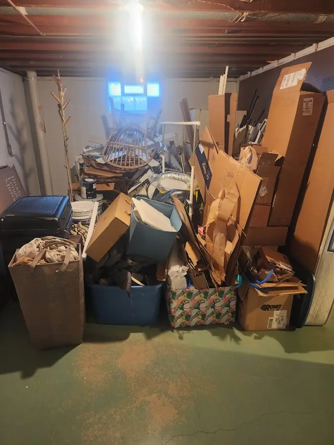 Roll-off dumpster container at job site for 8 Yard Dumpster Rental in East Rancho Dominguez